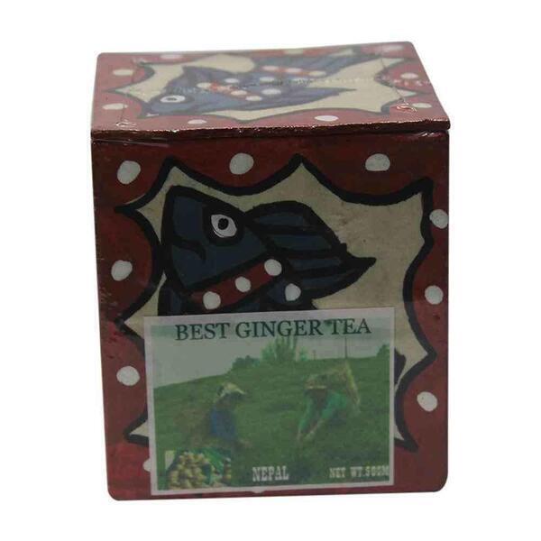 Best Ginger Tea In Mithila Art Painted Box - 50G