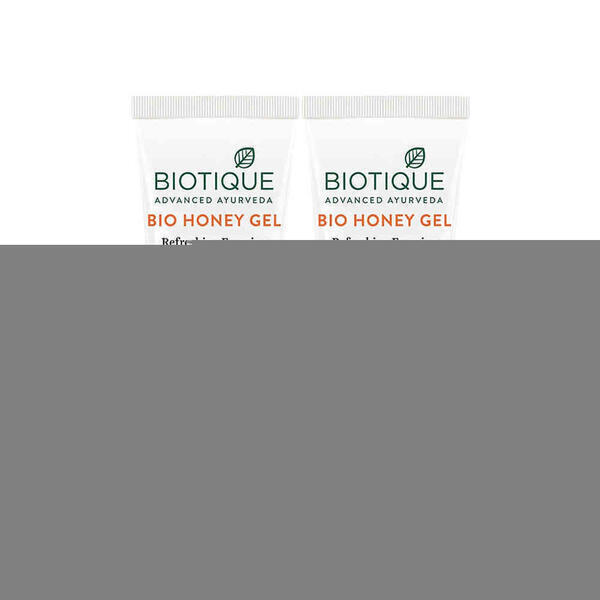 Biotique Bio Honey Gel Refreshing Foaming Face Wash - Pack Of 2