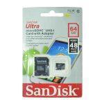 Black 64GB Memory Card With Adapter