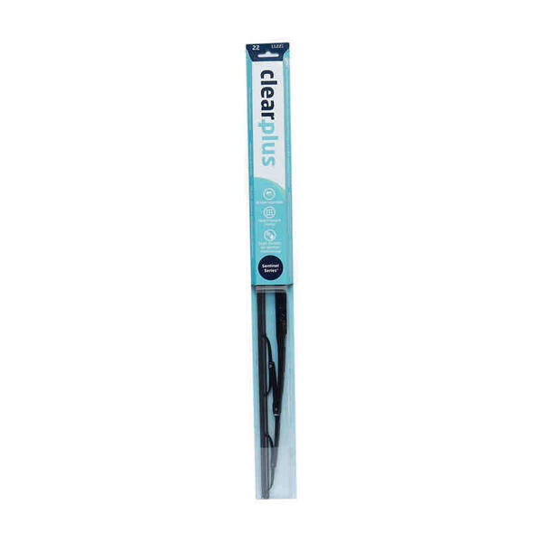 Black Clear Plus Sentinel Series Wiper For Car Single Piece Size-22