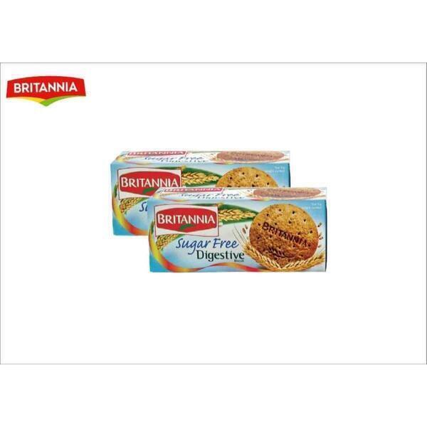 Britannia Sugar Free Biscuits 350 gm (VALUE PACK OF 2)