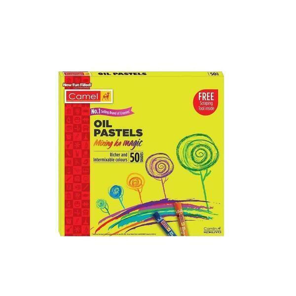 Camel Oil Pastels, 50 Shades
