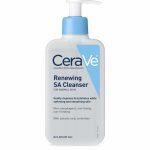 CeraVe SA Cleanser | Salicylic Acid Face Wash with Hyaluronic Acid, Niacinamide & Ceramides| BHA Exfoliant for Face | 8 Ounce