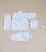 Colorful Polka 4pc. Falatin Bhoto Set - For Babies