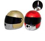 Cool Lighter Creative Helmet Shaped Flame Gas Mini Lighters Funny Gift Collection(1 pcs)