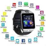 Dz09 Smart Watch with Camera, Touch Screen, Bluetooth, Support SIM Card, SD Card Smartwatch Multi-Language for All Smartphones