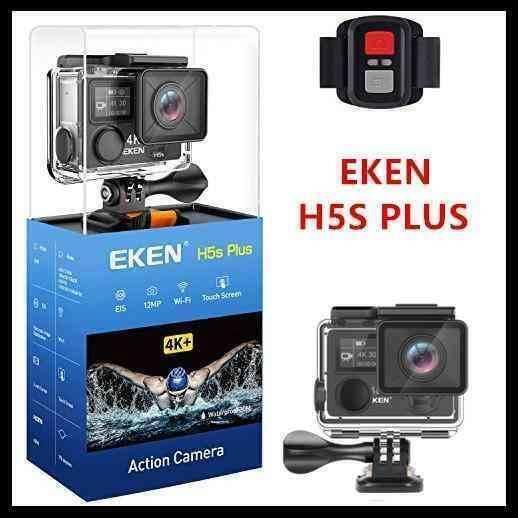 Eken H5S Plus 4K+ Ambarella A12 Chipset 4K 30Fps Utral Hd Eis Touch Screen Camera Wifi Helmet Underwater H5S+ Sport Camera