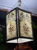 Endless Knot Lamp Shades For Home Or Restaurants, Handmade, Lokta Paper, Nepali Kagaj Made In Nepal