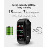F07 Oled Color Screen Bluetooth Smart Band Bracelet Ip68 Waterproof