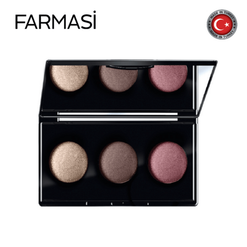 Farmasi Make Up Trio Eyeshadow Kit 6gm - 05 Vintage Season