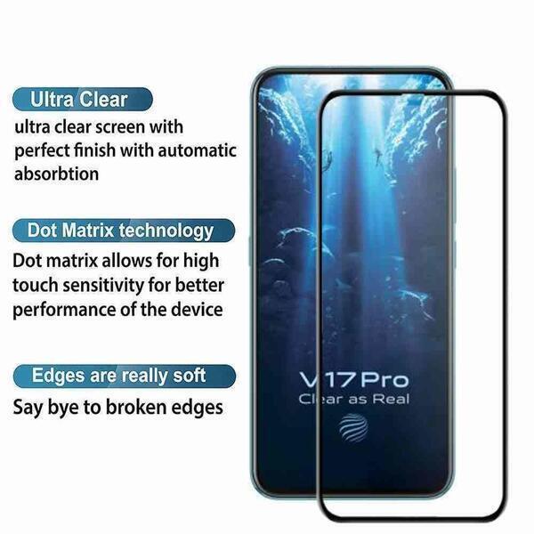 First Rate 9H Curved Tempered Glass for Vivo V17pro