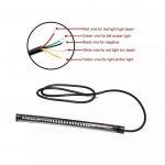 Flexible LED Arrays with RED or AMBER LED Turn Signals