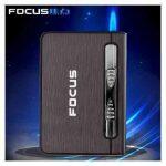 Focus Stylish Portable Case With  Jet  Lighter