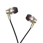 Foneng Black 1.2 M Long Metal Earphone E535