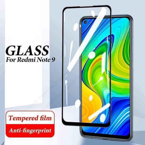 Full Coverage 2.5D Curved Edge Tempered Glass For Redmi Note 9