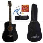 Guitarist Black Foreign Acoustic Guitar