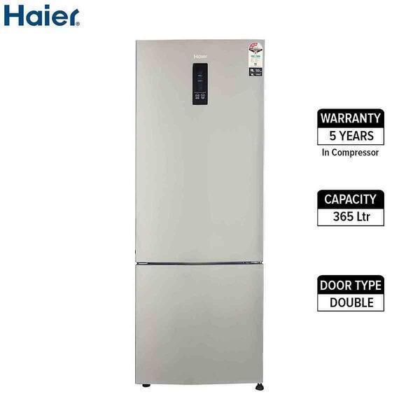 Haier 365 Liter 3 Star Inverter Frost-Free Double Door Refrigerator - HRB-3654PIS-E