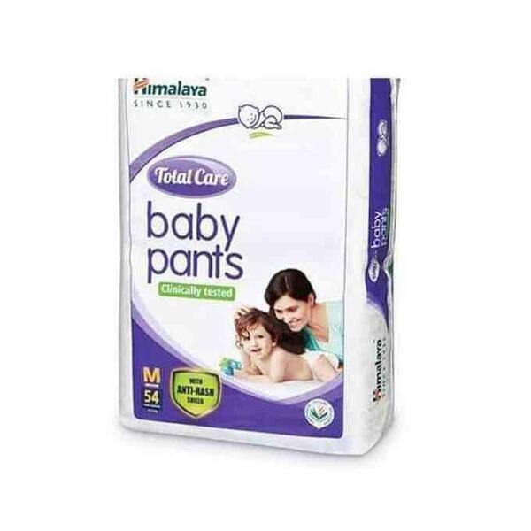 Himalaya Total Care Baby Medium Diapers - 54 Count