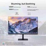 HUAWEI Display 23.8 Inch FHD Monitor, IPS, Ultra-slim Bezels, 90% Screen to Body Ratio, Low Blue Light, Black (1920 x 1080, HDMI/VGA) with 1 Year Warranty
