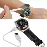 Huayue Metal Body Electronic Cigar Lighter Watch With USB Charging Cable Cigar Lighter