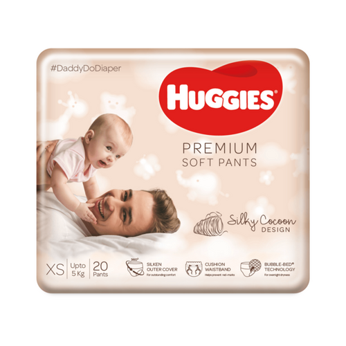 Huggies Premium Soft Pants, Extra Small / New Born (XS20 count)