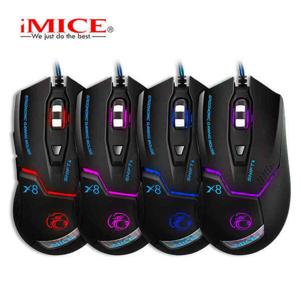 iMICE X8 Professional Mice 6 Buttons Gaming Mouse 3200DPI USB Wired