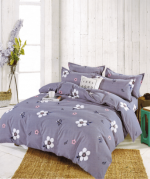 King Size Vella Cotton bedsheet With Pillow Covers