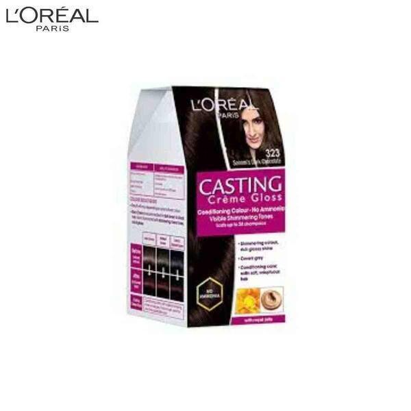 L'Oreal Paris Casting Creme Gloss Sonam Darkest Chocolate 323
