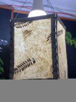 Leaf Lamp Shades For Home Or Restaurants, Handmade, Lokta Paper, Nepali Kagaj Made In Nepal