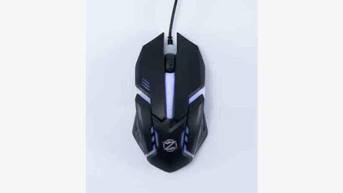 Leishe Lighting Mouse 7 Color Light CHANGING Gaming Mouse - Black