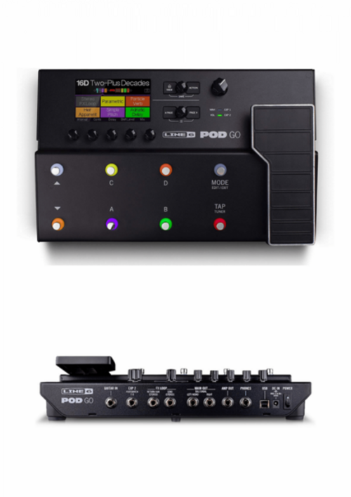 Line 6 Pod Go Guitar Multi-effects Floor Processor