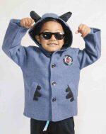 Little Bat Mam Woolen Thick And Warm Coat - For Winter