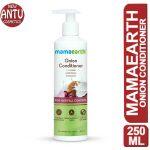 MAMAEARTH Onion Conditioner | Contains Onion & Coconut | For Hair Fall Control | SLS & Paraben Free | For All Hair Types - 250 ml