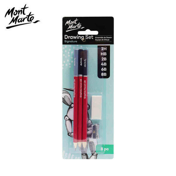 Mont Marte Drawing Set 8pc set
