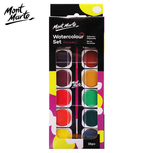 Mont Marte Studio Watercolour Painting Set 26pc