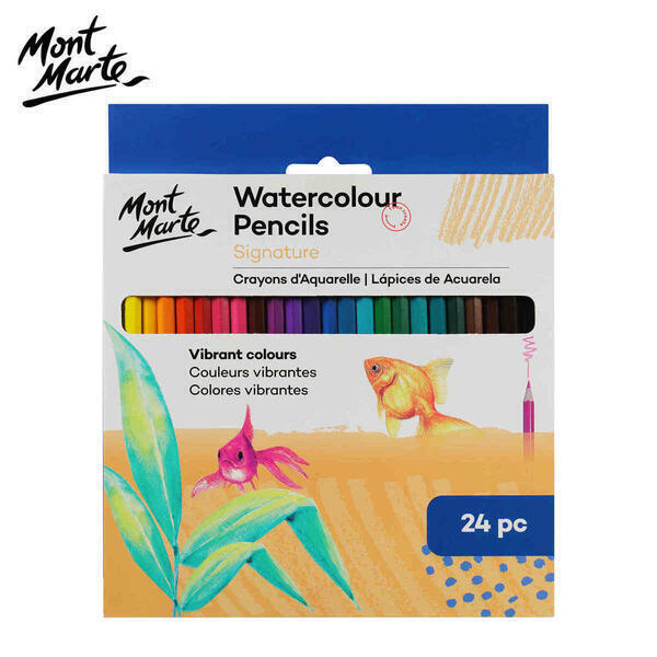 Mont Marte Watercolour Pencils 24pc set