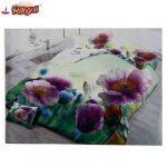 Multi Floral Printed 5D Bed Set With Duvet Cover