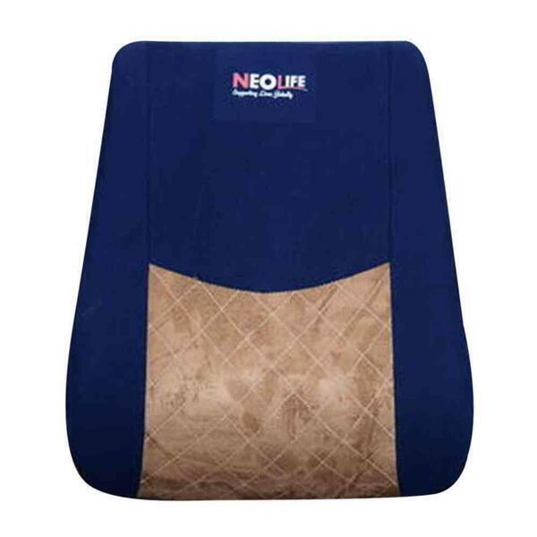 Neo Life Blue Back Rest Spine Support Pillow Bolster
