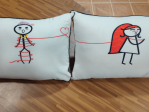 Nepali Bride And Groom Pillow Cover Set