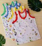 Pack Of 2 BABY INNER-WEAR Vest SANDO BANIYAN HOSIERY COTTON WITH CARTOON PRINT(Print May Vary) By Rc6