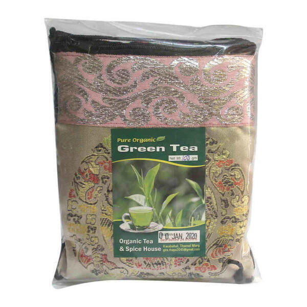 Pure Organic Green Tea Silk Bag 100gm