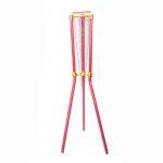 Red Metal Flower Stand