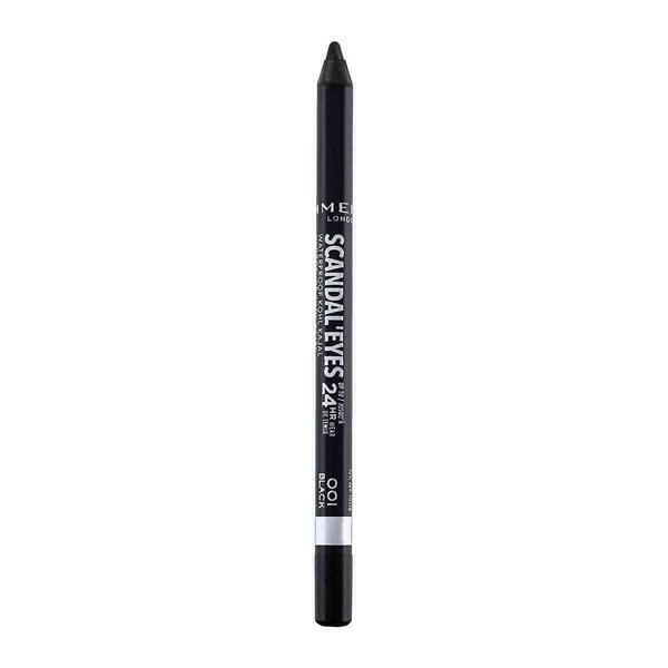 Rimmel Scandaleyes Waterproof Kohl Kajal- 001 Black