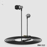 RM-512 Wired Black Earphone