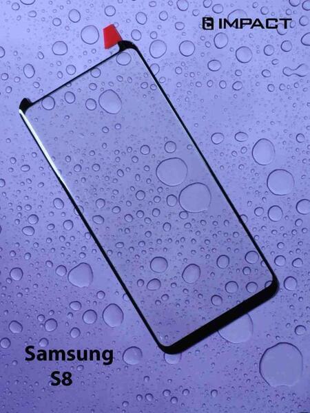 Samsung S8 Full Glue Full Curve Tempered Glass