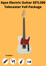 Sqoe Electric Guitar SETL300 Telecaster Guitars With Full Package