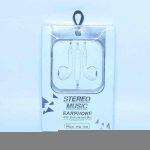 Stereo White Earphone