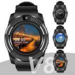 V8 Bluetooth Wrist Smartwatch Camera Bracelet Tf Sim Slot