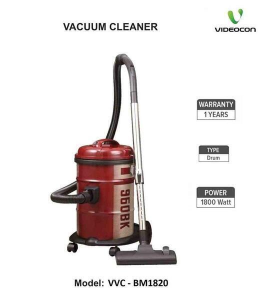 Videocon VVC-BM1820 1800W Drum Vacuum Cleaner
