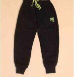 WANG Thick And Warm Black Winter Trouser - For Kids